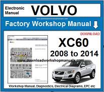 Volvo XC60 Service Repair Workshop Manual